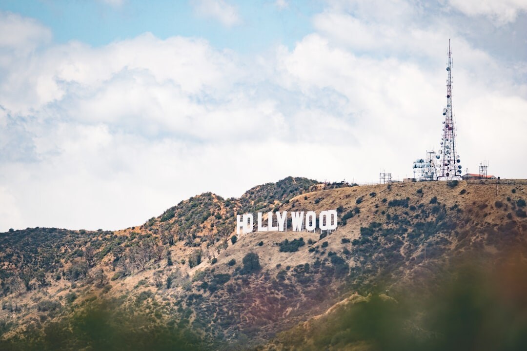 vintage hollywood film set